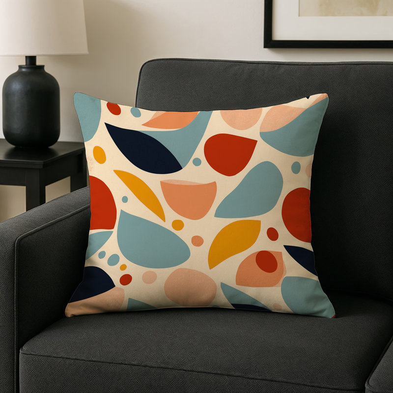 Vibrant Sparkle Indoor And Outdoor Pillow, Square 16"