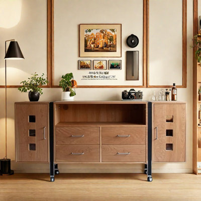 Buffet rétro haut de gamme et multifonctionnel