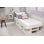 Lit plateforme avec rangement bas Pharr