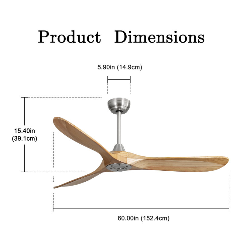 Tanquera 60'' Ceiling Fan