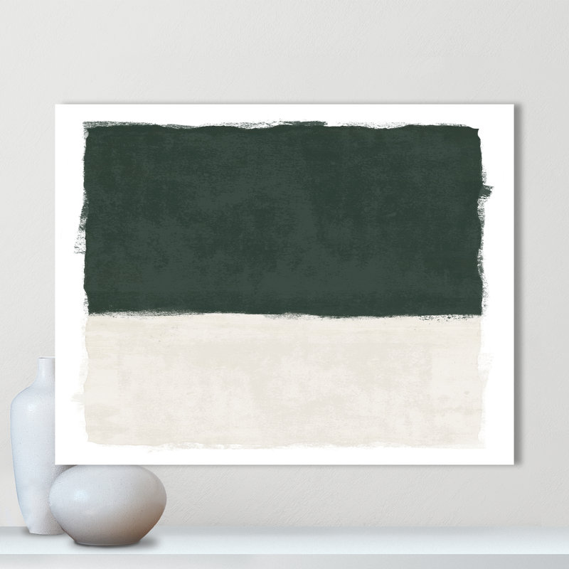 Primal Forest I - Landscape Version Print par Natalie Carpentieri, 28'' W x 22'' H, Toile tendue, No Frame