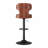 Bentwood Adjustable Height Swivel Bar Stool-572064400
