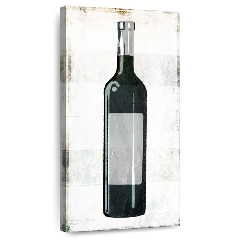 Bouteille de vin, H 48 po x l 24 po