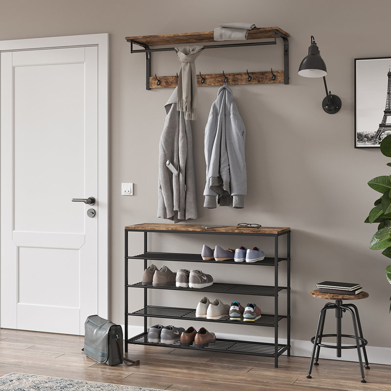 Fyrk 10 Pair Shoe Rack