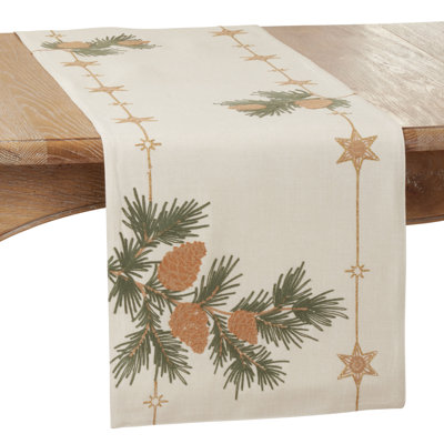 Izumi Floral Christmas Table Runner