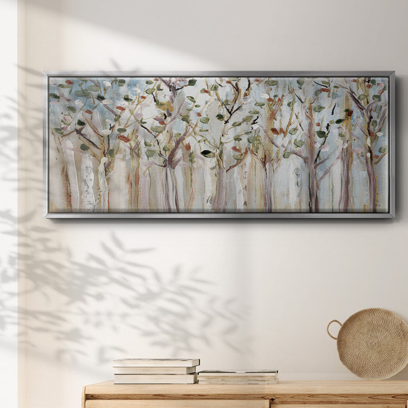 Spring Day- Framed Canvas, 24" H x 60" W