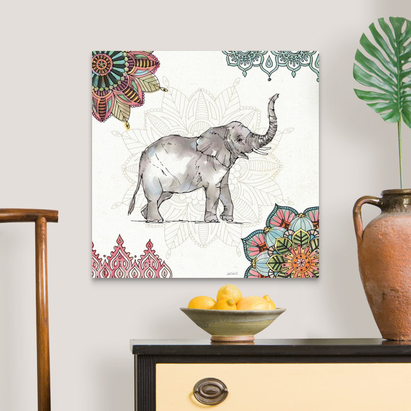 Reproduction d'art sur toile, Toile tendue, H 24 po x l 24 po x P 1 po