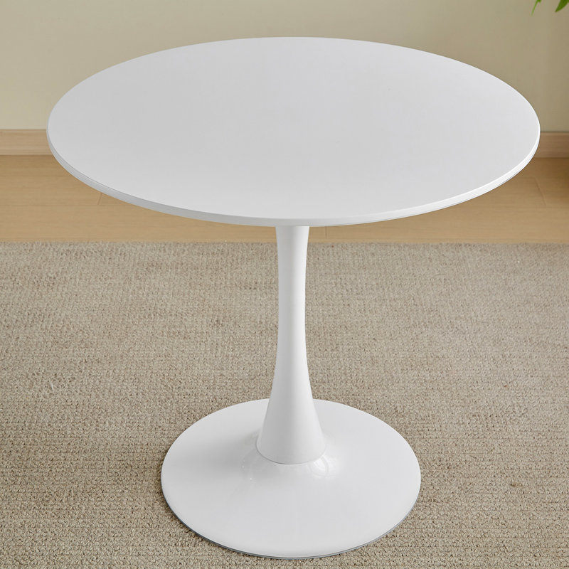 Table de salle à manger Kitchen, H 29,1 po x L 23,6 po x l 23,6 po, Blanc