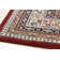 Haque Hand-Knotted Wool Red Rug