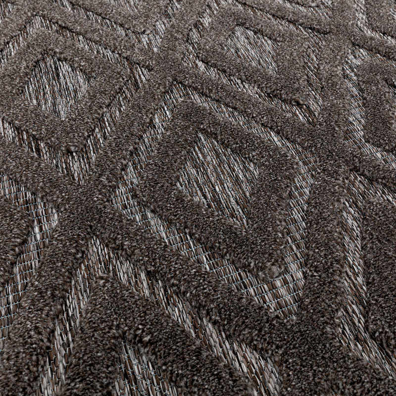 Perrotta Geometric Indoor / Outdoor Area Rug, Rectangle 120 x 170cm