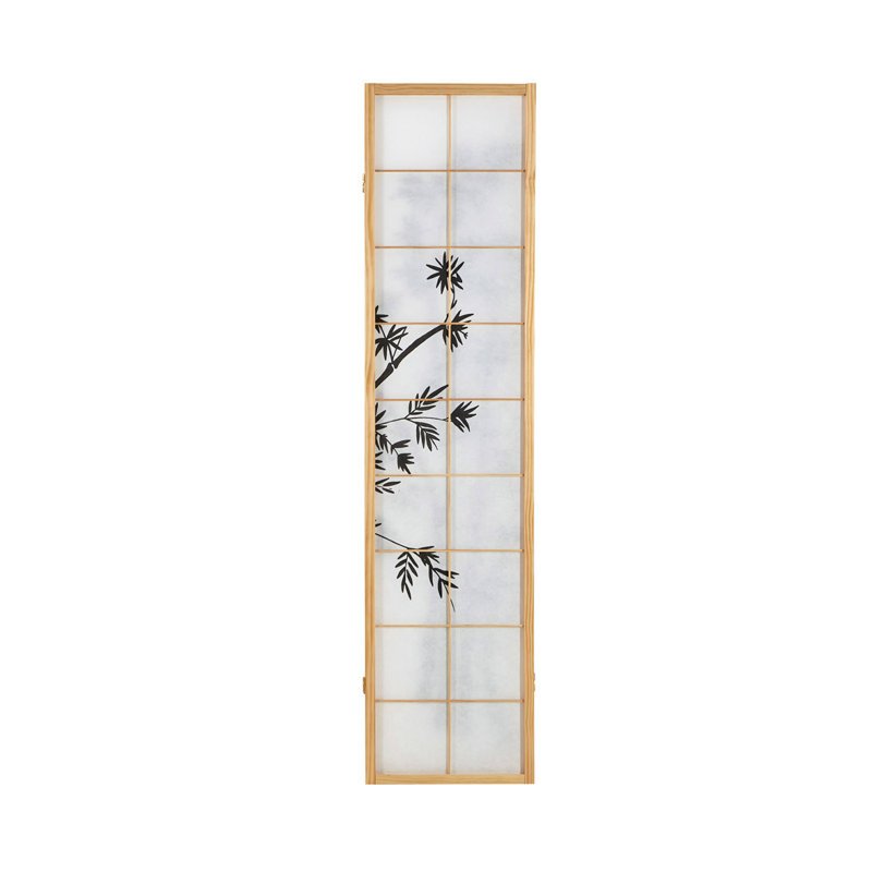 Room Divider Rekha Room Divider Shoji Room Divider Wood, 6 panels