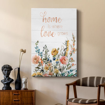 Home is Where Love Grows - galerie Cavas sur mesure