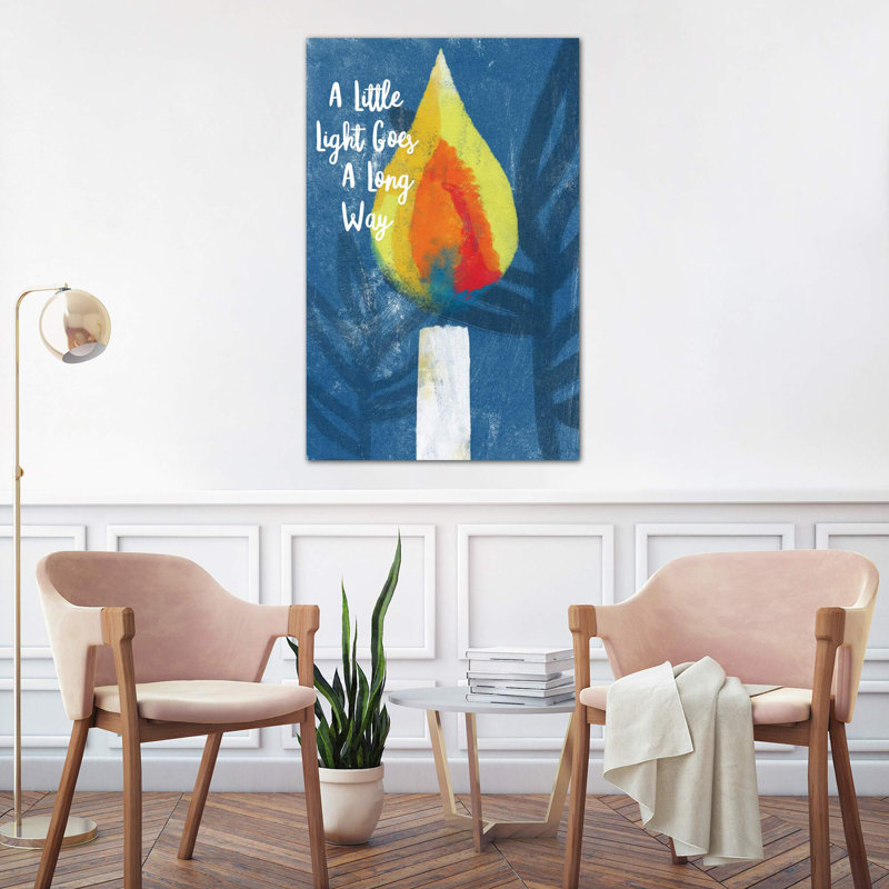 A Little Light by Linda Woods - Wrapped Canvas Print, 66.04 cm H x 45.72 cm W x 1.91 cm D
