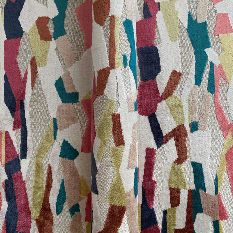 Neretva Confetti, Pink/Purple/Teal
