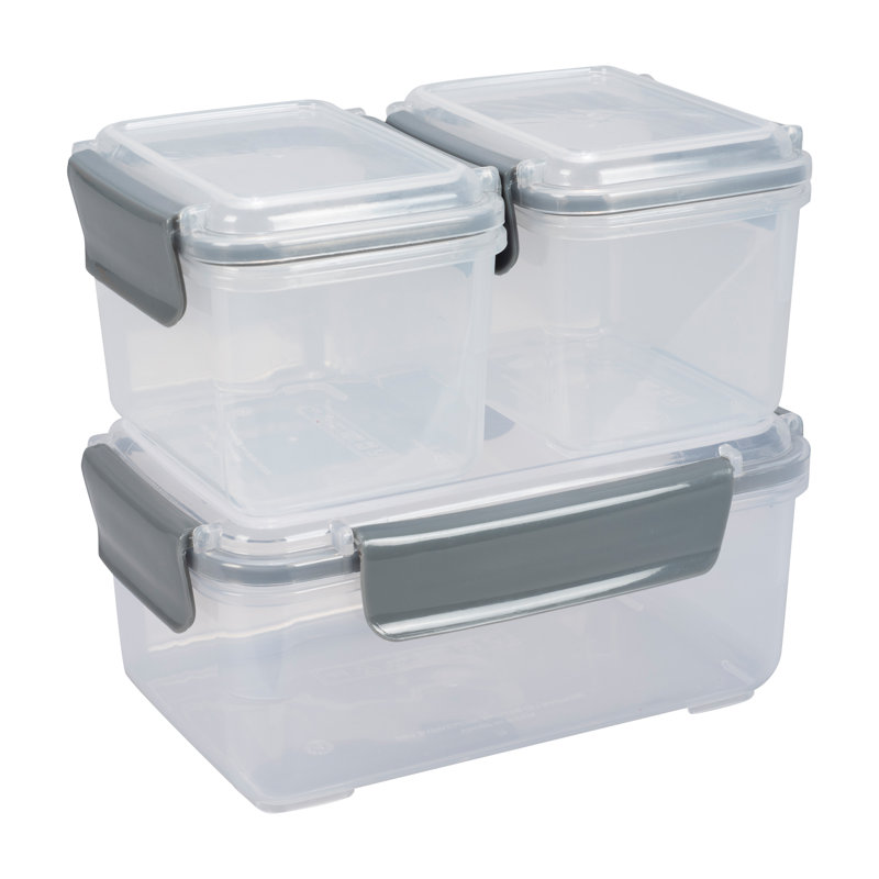 Ensemble de 6 contenants alimentaires Airtight