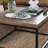 Lenes Solid Wood Top Single Coffee Table