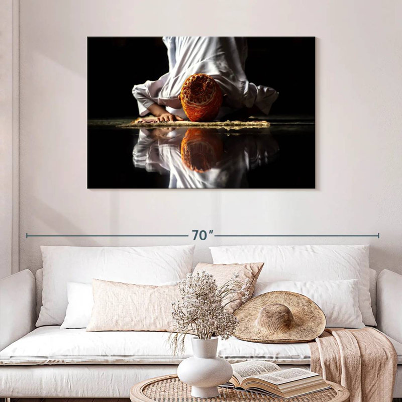 Prayer Haj Rite, 30" H x 45" W