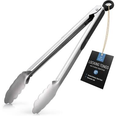 RSVP - Endurance® Square Tipped Silicone Tongs – Kitchen Store & More
