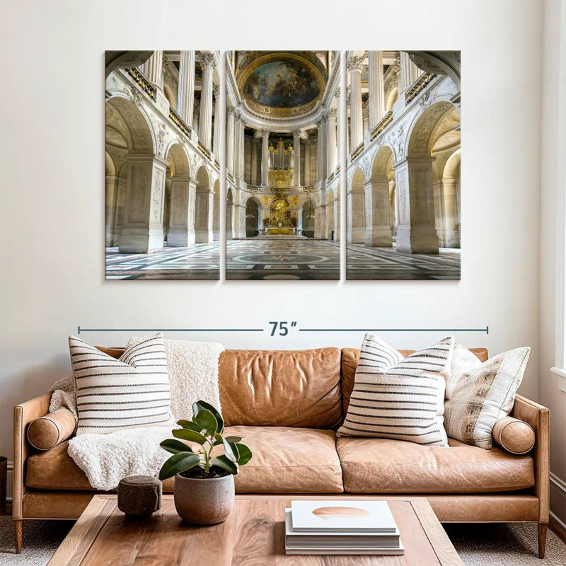 Versailles Interior, 42" H x 65" W