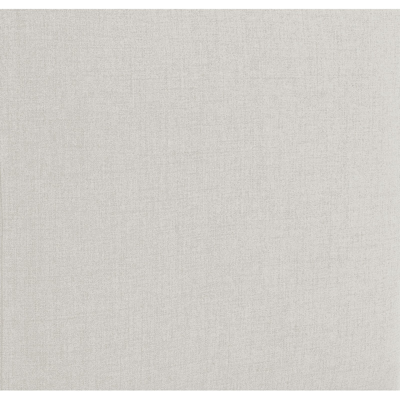 Repose-pieds standard carré de 36 po de largeur, Tissu crème texturé en lin