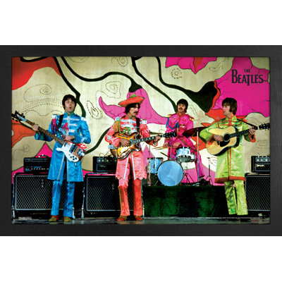 Impression encadrée The Beatles - Hello Goodbye Stage 11 x 17