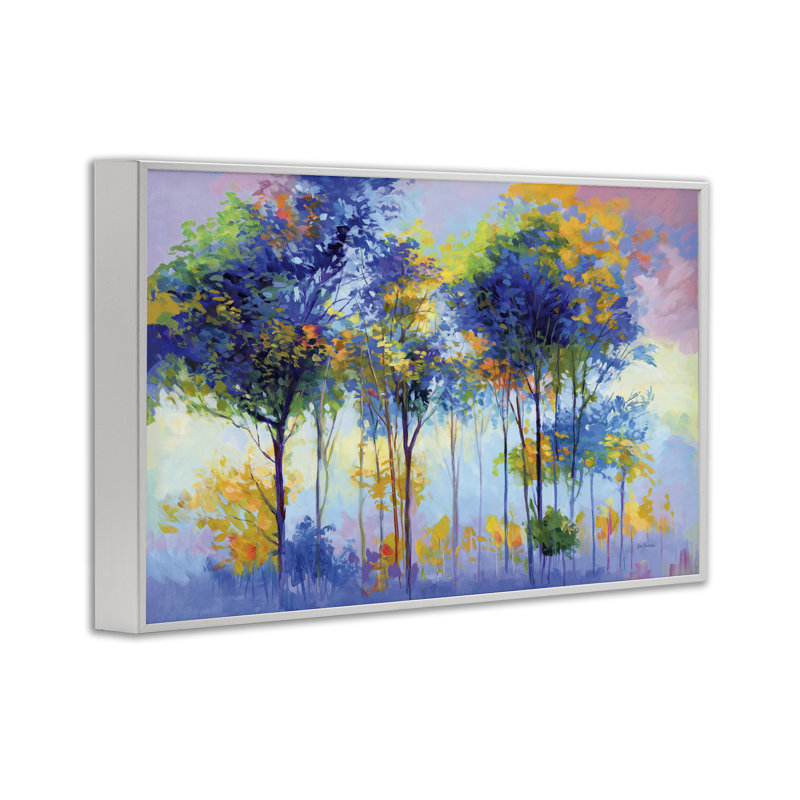 «Giclee Art» par Leon Devenice, H 20 po x l 30 po, Estampe numérique encadrée blanc bord de mer