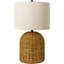 Lampe de table en rotin Sumava