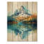 «Jazzilyn Calming Mountain Riverside III», reproduction sur bois-1327852214