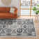 Tapis oriental bleu / ivoire Christa