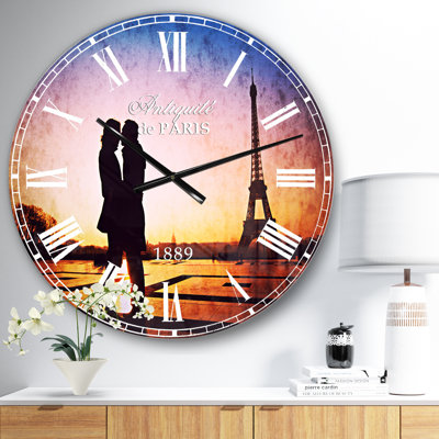 Horloge murale Eiffel
