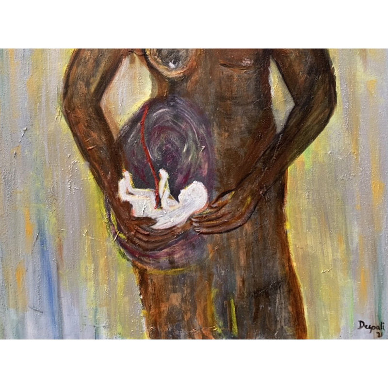 Voyage de la parenté | Peinture par Deepali Bhanushali | Huile sur toile