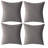 Set Of 4 Throw Velvet Cushion Covers-118135178-118135167