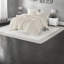 Ensembles de literie en chenille confortables, texture en polyester pour le style maison