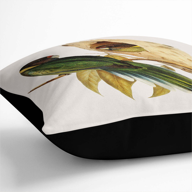Square Throw Cushion, Black, 55 x 55 cm