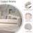 Twin Size Upholstered Daybed With Trundle-1287682073