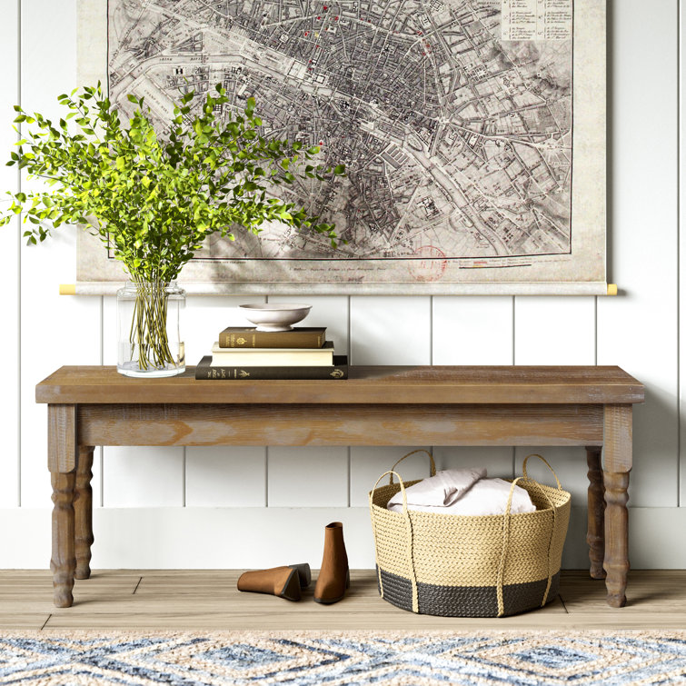 Valerie Solid Wood Bench