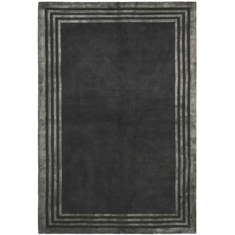 Ralph Lauren Ellington Border Wool, Viscose Geometric Rug