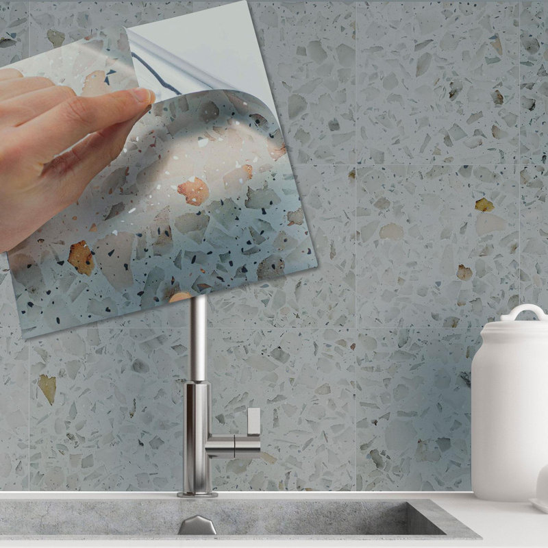 15 x 15cm Aluminum Mosaic Tile