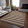 Premium Machine Washable Cerrito AMF530 Coffee Rug