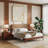 Jay 3-Piece Walnut Bedroom Set-1816749173