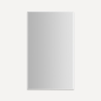 M Series Recessed Frameless Medicine Cabinet with 3 Adjustable Shelves and LED Lighting