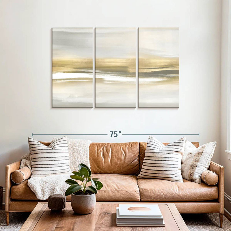 Avery Highlight Gold I, 36" H x 57" W
