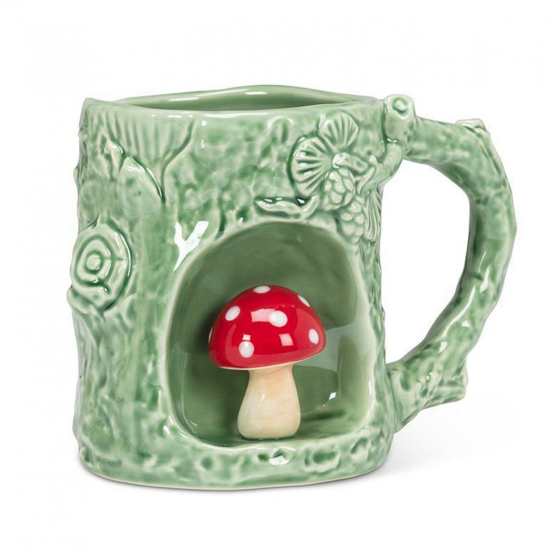 Tree Look With Mushroom Mug