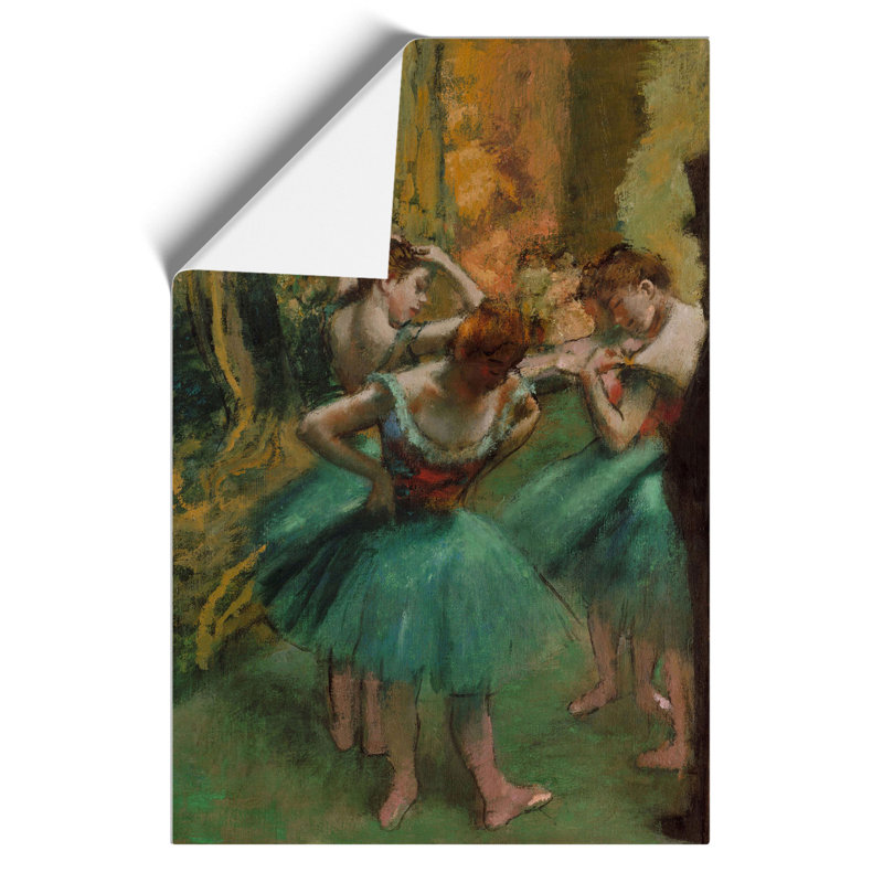 Preparing Ballet Ballerina Dancers by Edgar Degas - Frameless Print, 59cm H x 42cm W x 0.1cm D