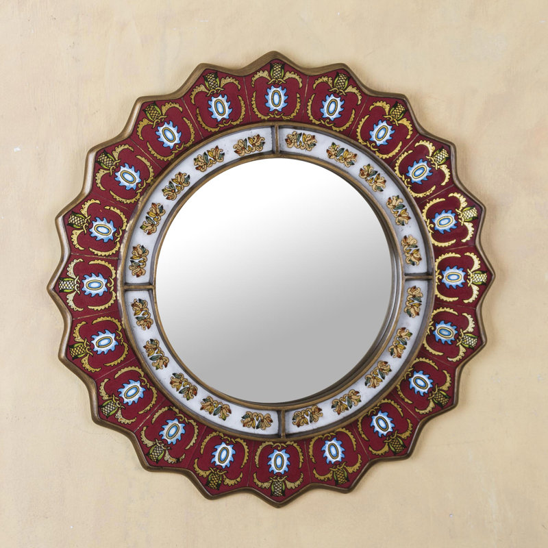 Umaiza Glass Flat Wall Mirror