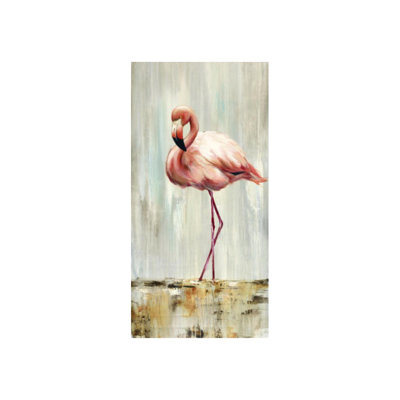 Flamingo IV Print by Michelle Bennett