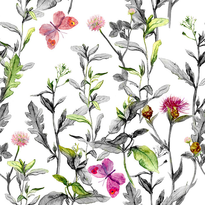 Cashan 2.5m x 2.5m Matte Mural, 312 x 219cm