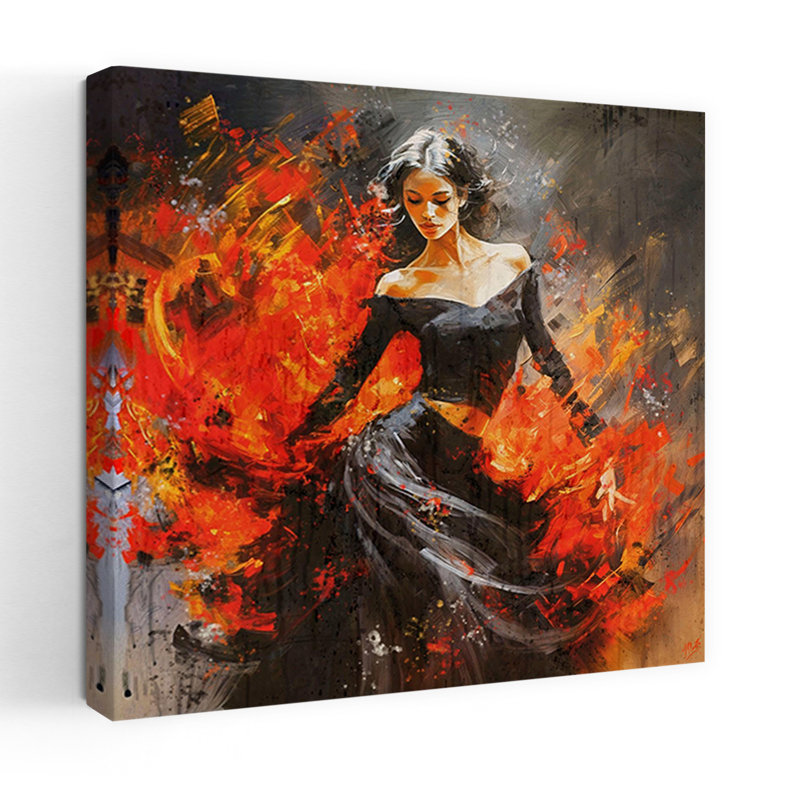 Art flamand flamand n ° 3, art contemporain, H 48 po x l 48 po