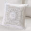Lit de jour réversible 6 pièces - Bord festonné blanc, pour un repos paisible, ajustement pour matelas simple, housse incluse, taies décoratives, housse de coussin réversible, détente, taille,-127223960
