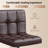 Chandresh Swivel Upholstered Adjustable Height Counter Stool with Metal Frame-1903898821